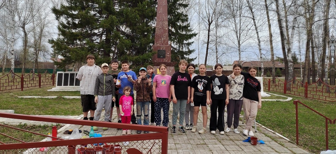 Мемориала Славы готовится к празднику.